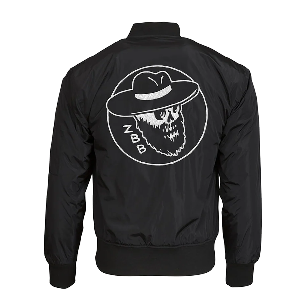 Embroidery Bomber Jacket - Image 3